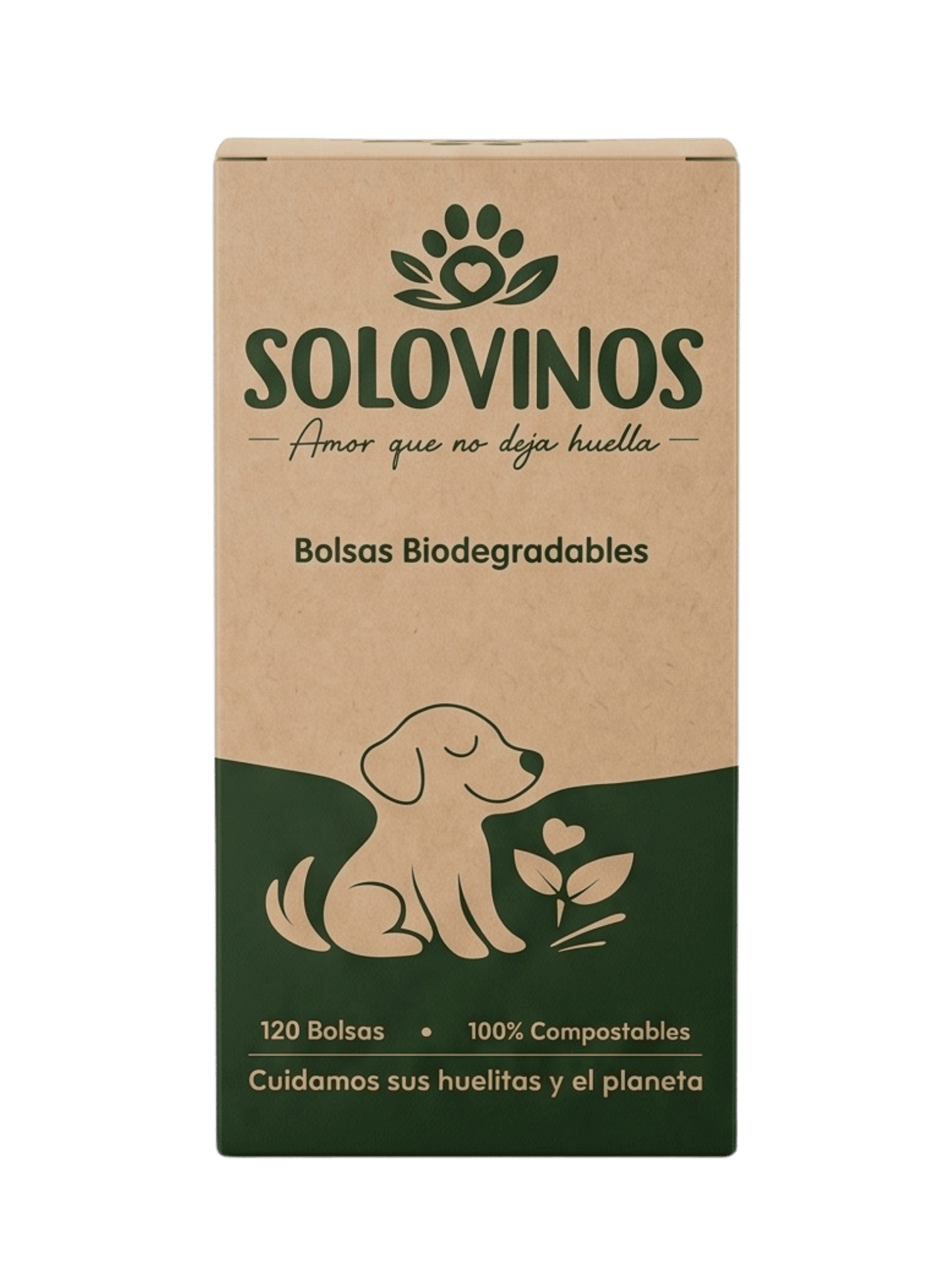 Caja de 8 rollos de bolsas biodegradables