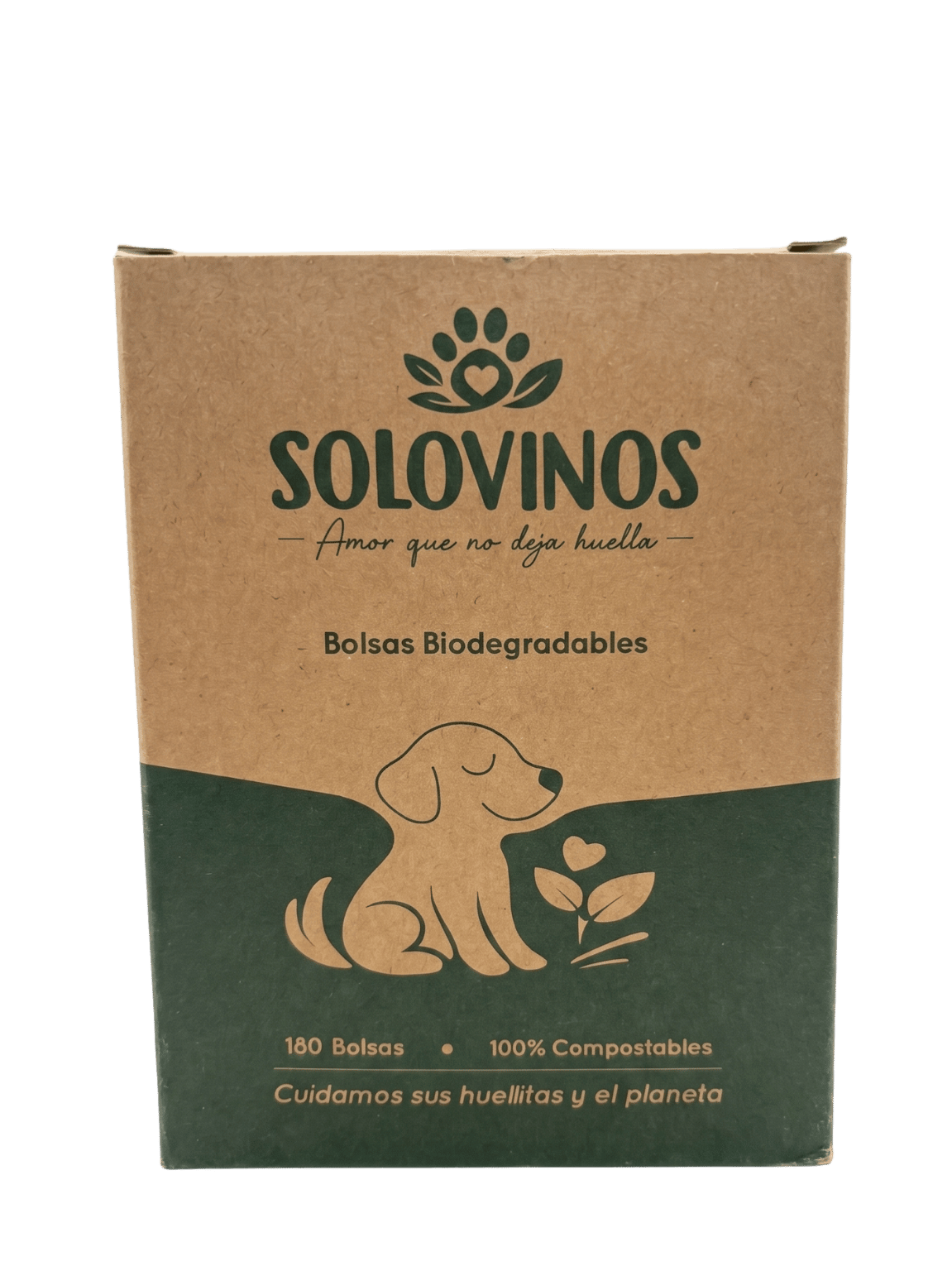 Caja de 12 rollos de bolsas biodegradables