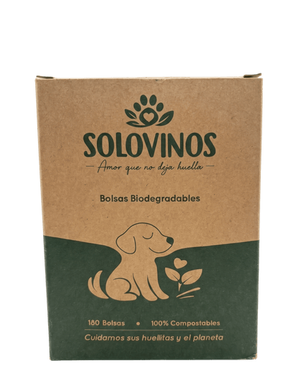 Caja de 12 rollos de bolsas biodegradables